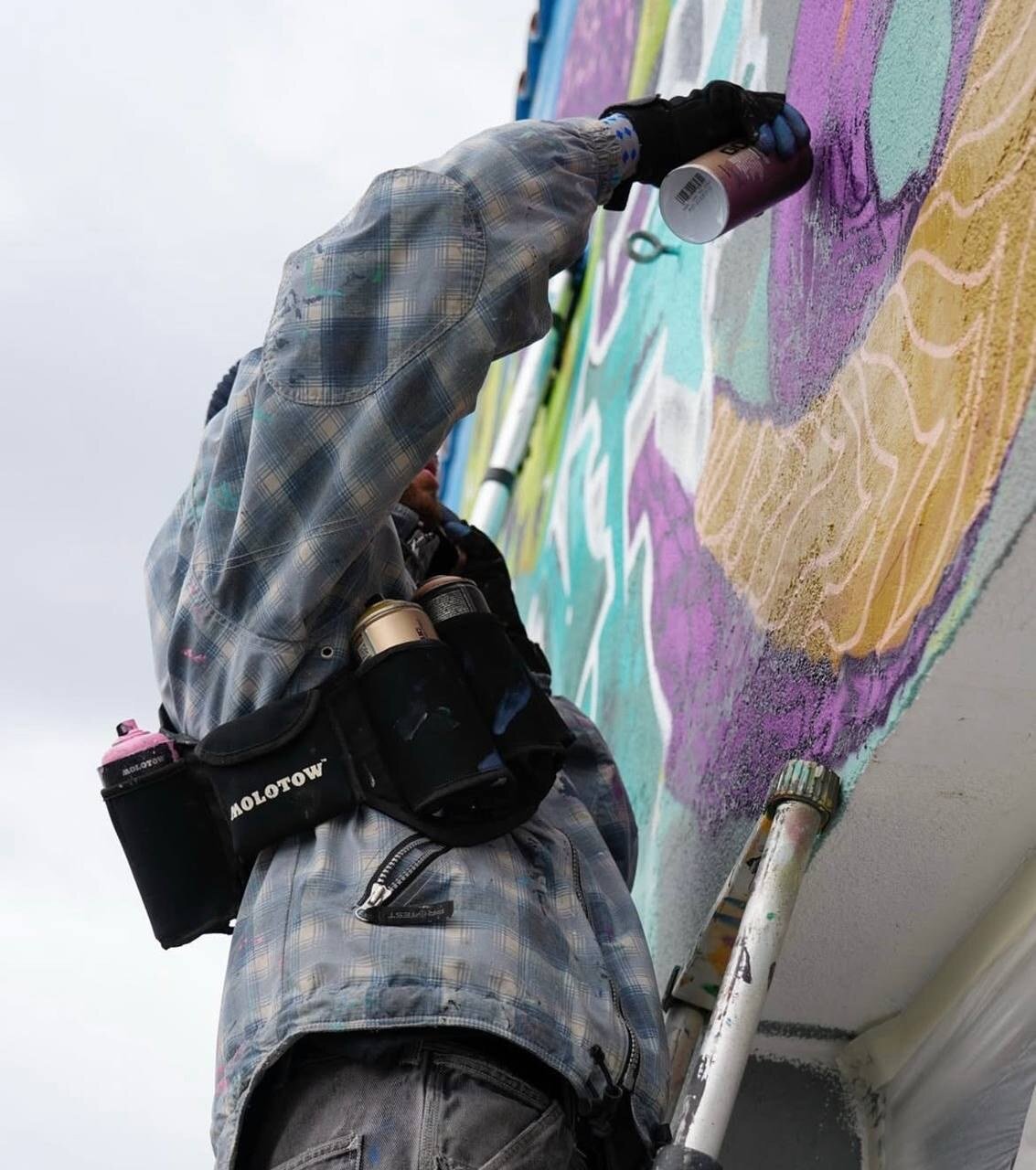 An der Wand · Molotow-Belt